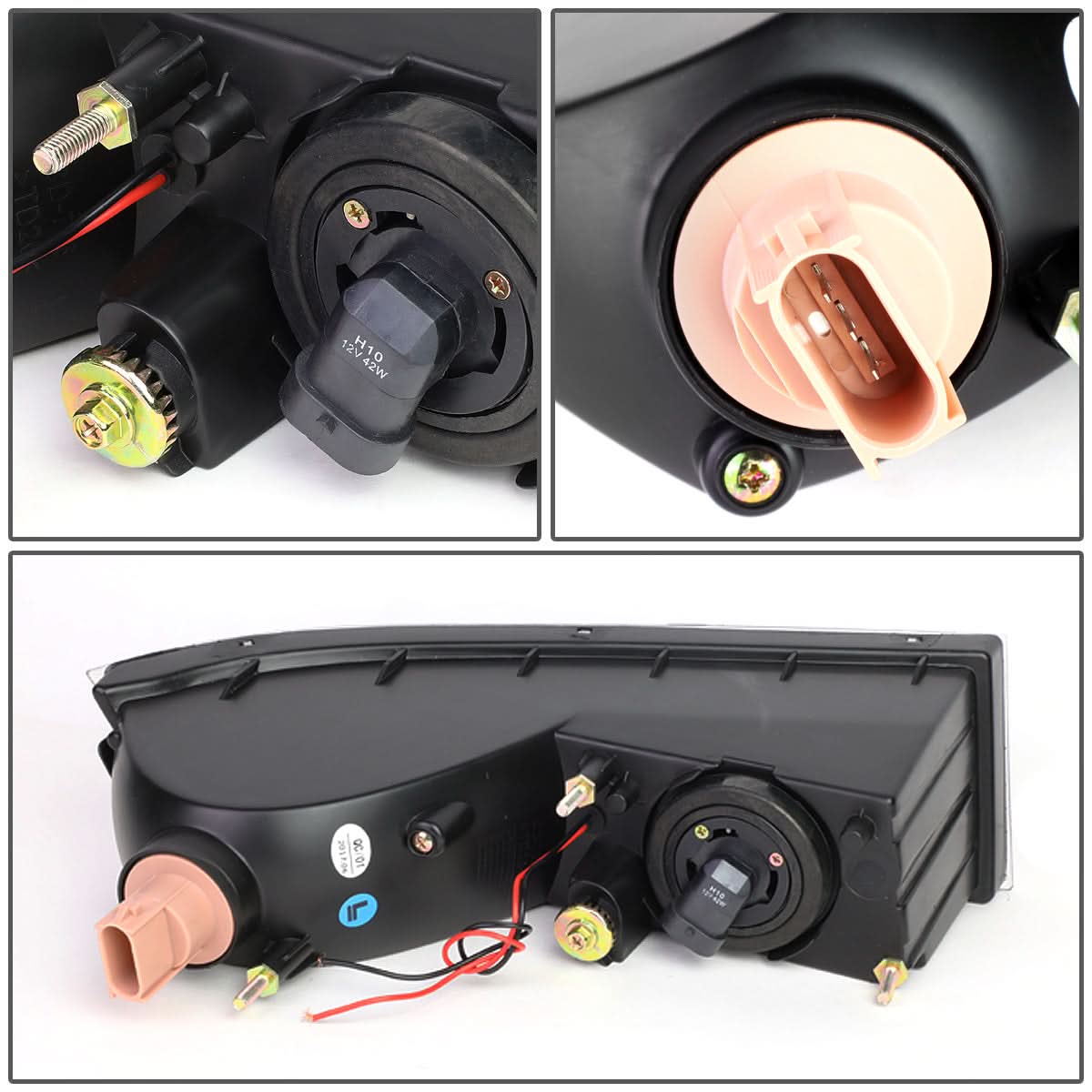 07-14 Cadillac Escalade Smoke Fog Lights with Switch