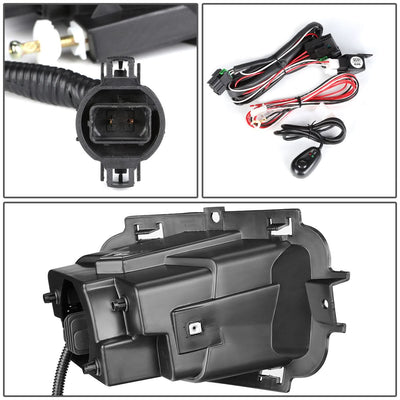 2014-2015 Chevrolet Silverado 1500 High Powered LED Fog Lights - Smoke