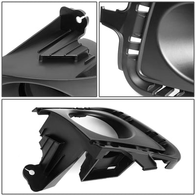 2012-2014 Toyota Prius C Fog Lights with Switch & Bezel - Smoke