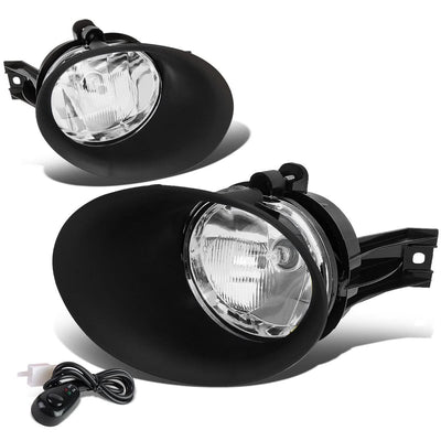 02-09 Dodge Ram Fog Lights w/ Switch & Bezel - Chrome/Clear