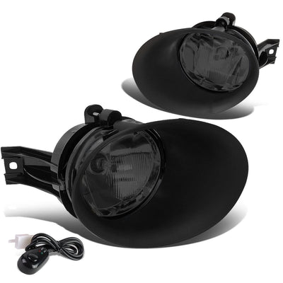02-09 Dodge Ram 1500/2500/3500 Smoke Fog Lights w/ Switch & Bezel