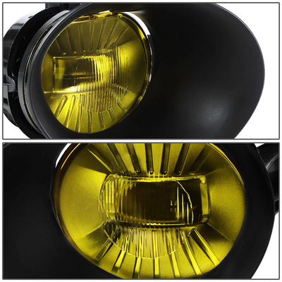 02-09 Dodge Ram Fog Lights with Switch & Bezel - Amber Steel Bumper