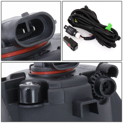 2016-2018 Nissan Altima 4-Door Fog Lights with Switch - Smoke