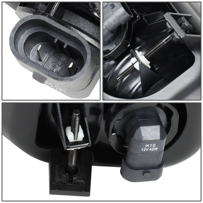 2004-2007 Chevrolet Silverado 1500 2500 3500 Clear Fog Lights