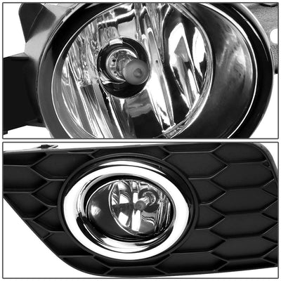 2016-2019 Nissan Sentra Fog Lights with Switch & Black Bezel