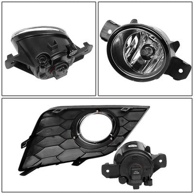 2016-2019 Nissan Sentra Fog Lights with Switch & Black Bezel