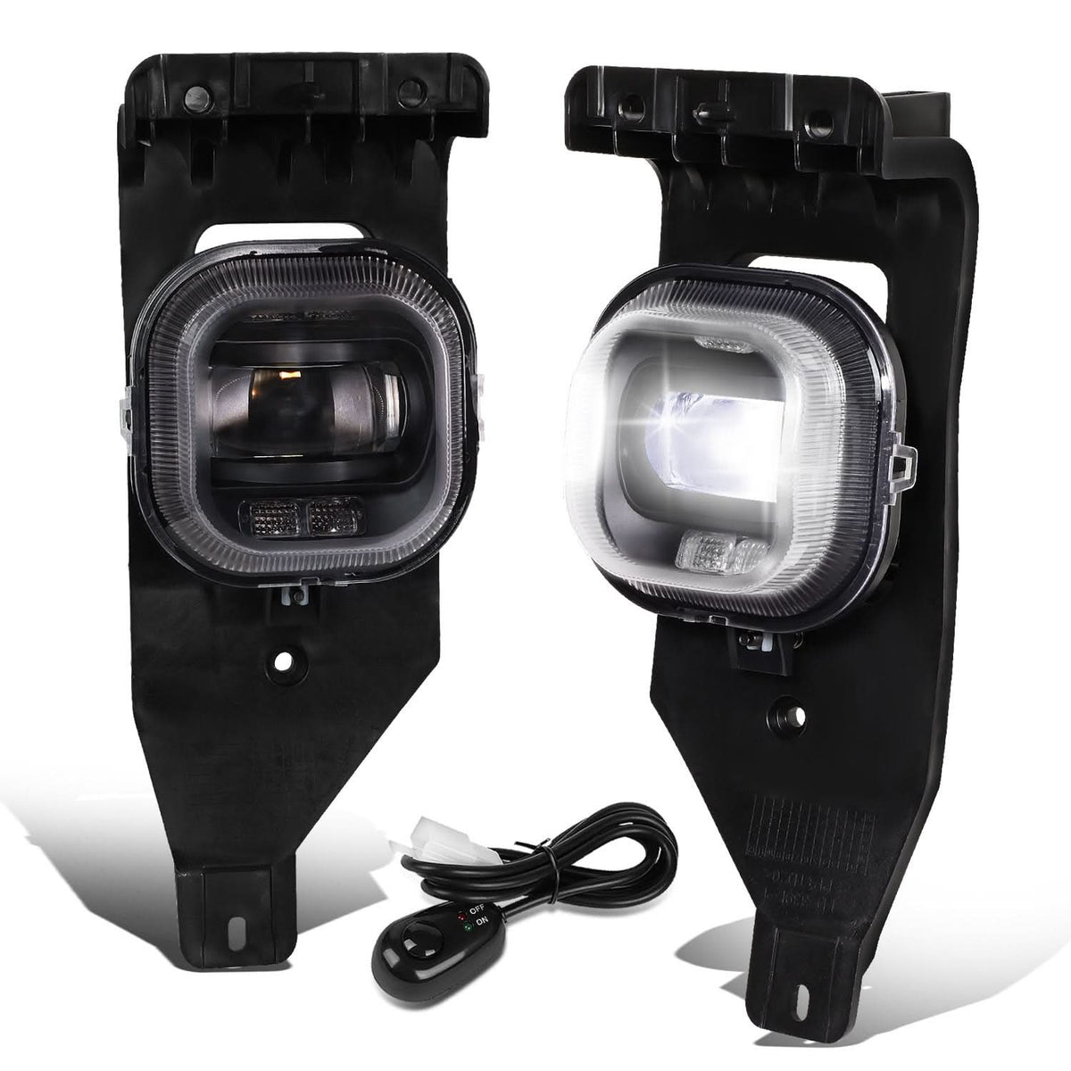 05-07 Ford F-250 F-350 F-450 F-550 Super Duty Projector LED Fog Lights