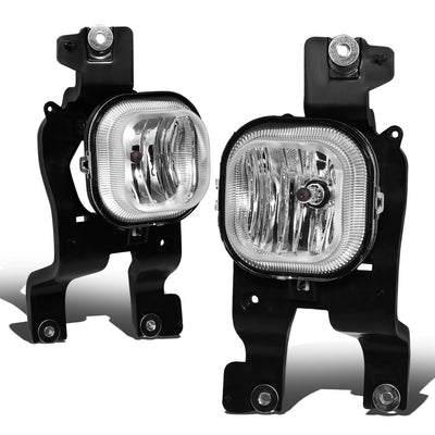 2008-2010 Ford F-250 F-350 F-450 F-550 Super Duty Fog Lights Chrome