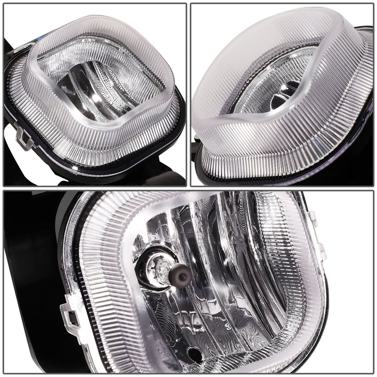 2008-2010 Ford F-250 F-350 F-450 F-550 Super Duty Fog Lights Chrome