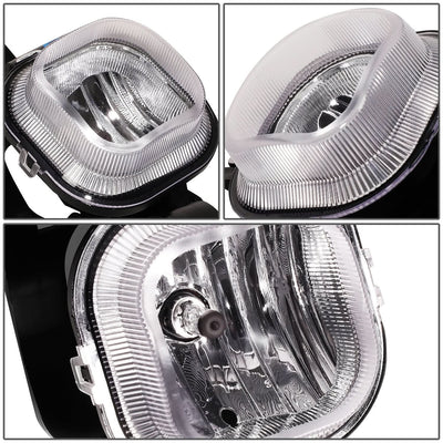 2008-2010 Ford F-250 F-350 F-450 F-550 Super Duty Fog Lights Chrome