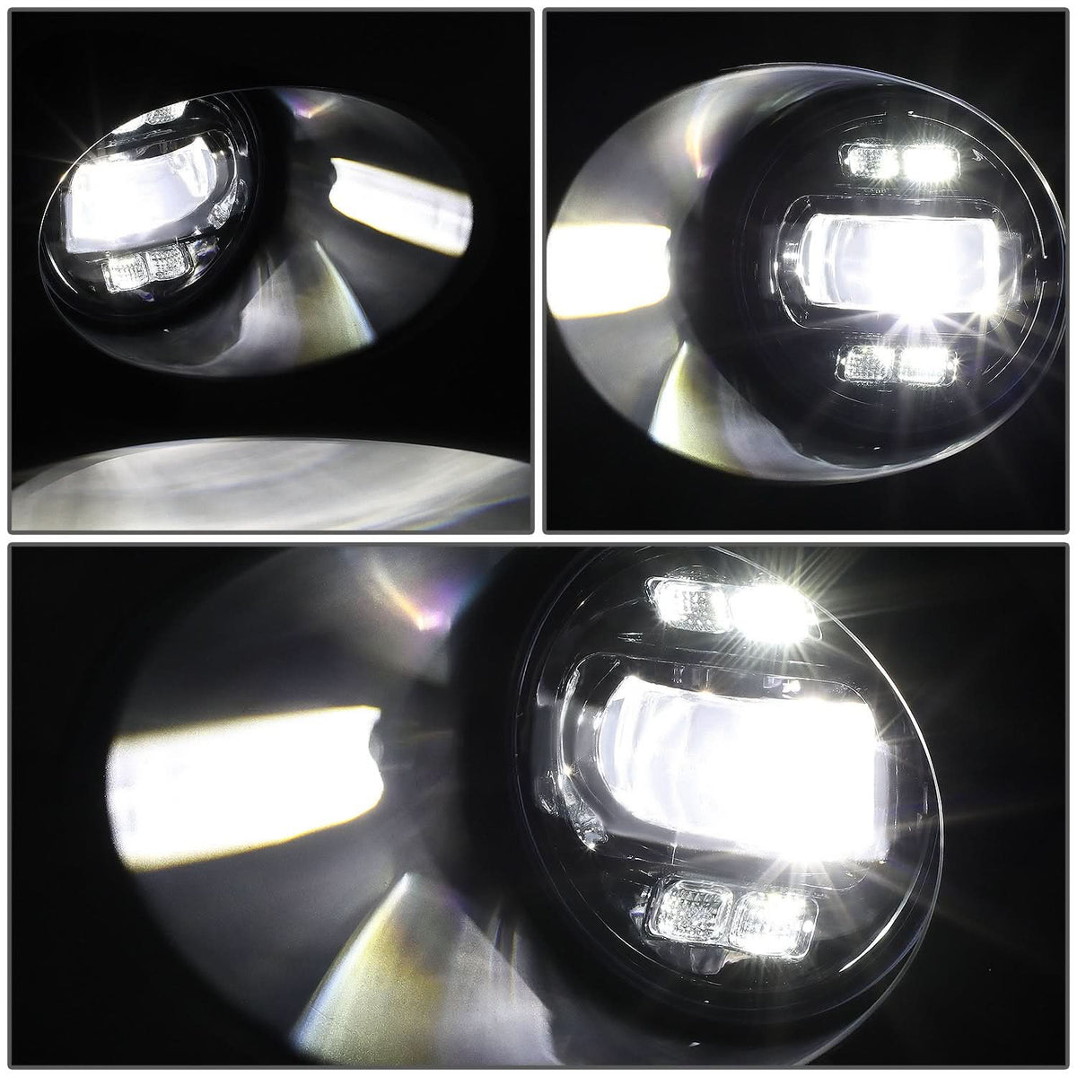 2007-2014 Toyota Tundra LED Fog Lights - Clear (Steel Bumper)