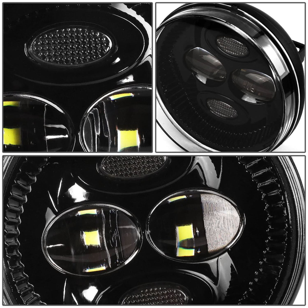07-14 GMC Sierra 2500HD 3500HD / 07-13 Sierra 1500 LED Fog Lights Clear