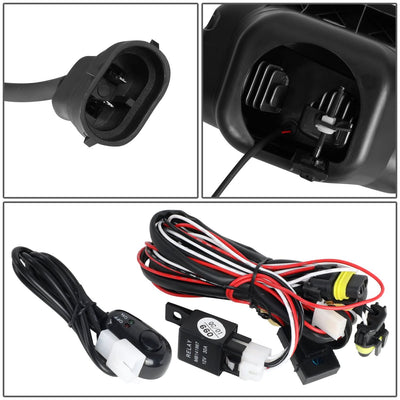 2003-2007 Chevrolet Silverado LED Projector Fog Lights Chrome