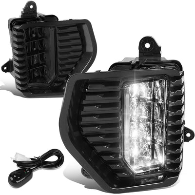 2019-2022 GMC Sierra 1500 Smoked Fog Lights