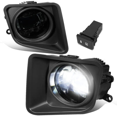 14-21 Toyota Tundra LED Projector Fog Lights with Switch - Smoke