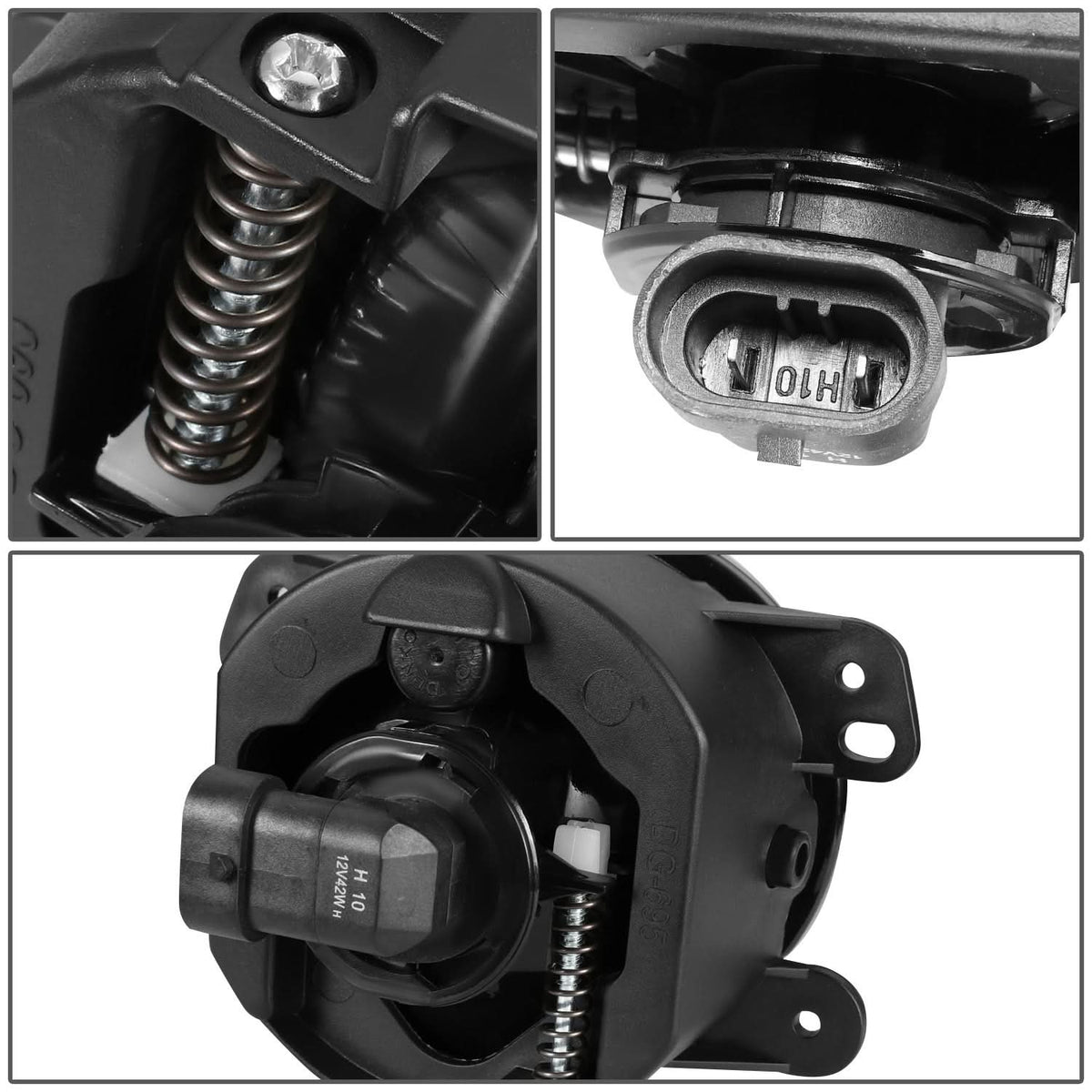 05-18 Chrysler Dodge Jeep Multi-Vehicle Clear Fog Lights H10 Bulb
