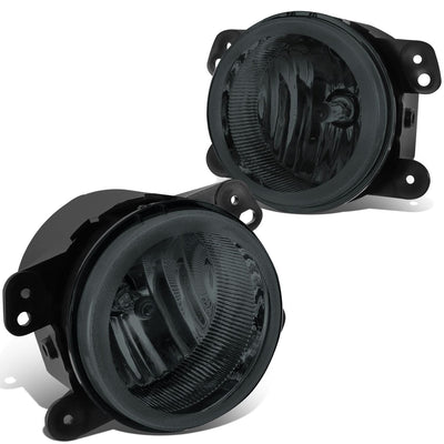 05-18 Chrysler Dodge Jeep Multi-Model Smoked Fog Lights H10 Bulb