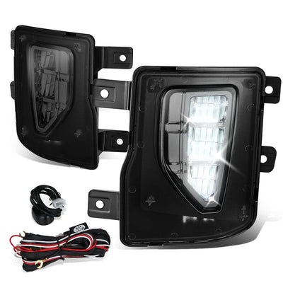 2016-2019 Chevrolet Silverado 1500 Full LED Smoked Fog Lights