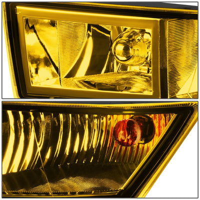 07-14 Cadillac Escalade Fog Lights with Switch and Bezel - H10 Amber