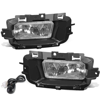 2014-2015 Chevrolet Silverado Fog Lights with Switch Chrome Clear