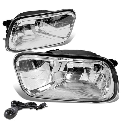 09-12 Dodge Ram 1500/2500/3500 Fog Lights with Switch H10 Chrome