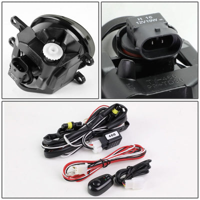 Toyota Lexus Fog Lights with Switch H16 Bulb Smoke Lens Multi-Model