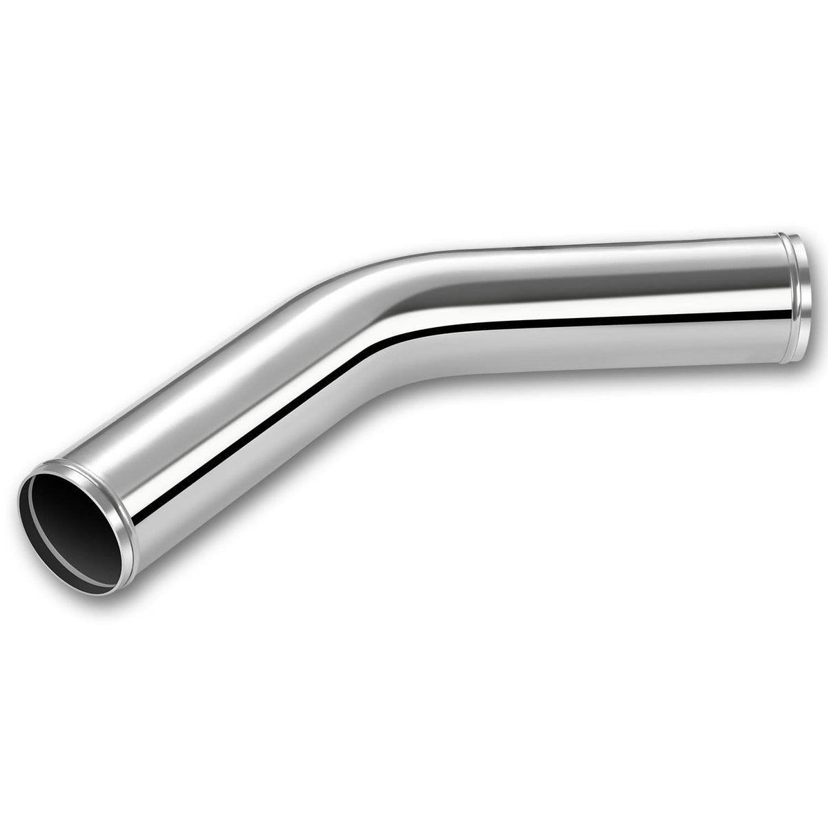 Universal 3" 45 Degree Aluminum Intercooler Piping - Polished