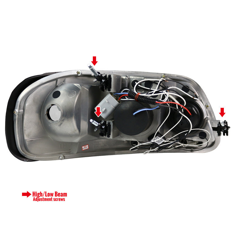 Spec-D 97-04 Ford Expedition F150 Projector Headlights Black