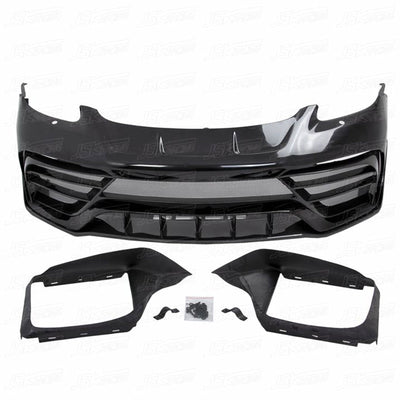 Half Carbon Fiber Front Bumper for Porsche Cayman 718 Gen 16-18