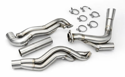 SPDZ1 2015-2025 Ford F150 1 7/8" Long Tube Headers with Off Road Pipe