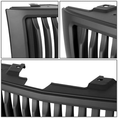 2007-2013 Chevrolet Silverado 1500 Badgeless Fence Style Grille