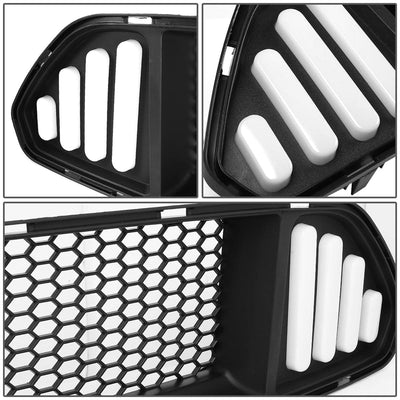 2015-2017 Ford Mustang Badgeless Honeycomb Mesh Grille - Black