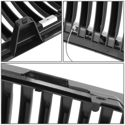 07-13 Chevrolet Silverado 1500 Vertical Slat Style LED Grille