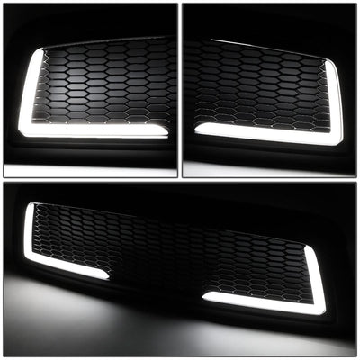 2009-2012 Dodge Ram 1500 Honeycomb Style LED DRL Grille - Black