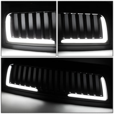 2010-2018 Dodge Ram 2500/3500 Vertical Fence Style Grille w/ LED DRL