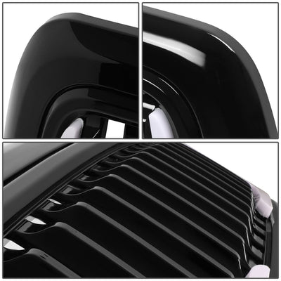 2010-2018 Dodge Ram 2500/3500 Vertical Fence Style Grille w/ LED DRL