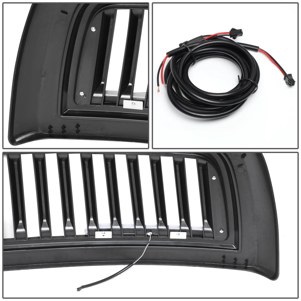 2010-2018 Dodge Ram 2500/3500 Vertical Fence Style Grille w/ LED DRL