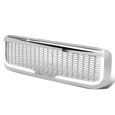 99-04 Ford F-250/F-350/F-450/F-550 Honeycomb Mesh Grille w/ LED DRL