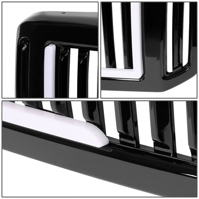 05-07 Ford F-250/F-350/F-450/F-550 Vertical Fence LED DRL Grille