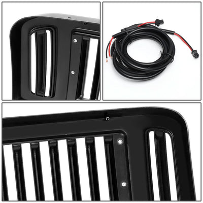 05-07 Ford F-250/F-350/F-450/F-550 Vertical Fence LED DRL Grille