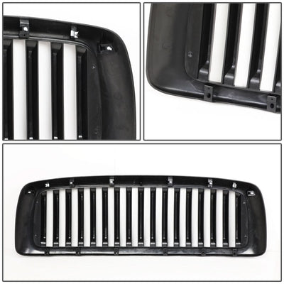 02-05 Dodge Ram 1500/2500/3500 Vertical Fence Style Grille - Matte Black
