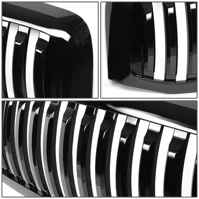 06-08 Dodge Ram 1500 / 07-09 Ram 2500 3500 Vertical Fence Grille - Black
