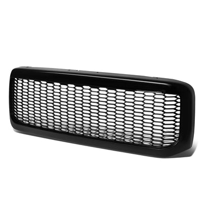 99-04 Ford F-250 F-350 F-450 F-550 Honeycomb Mesh Front Grille - Black