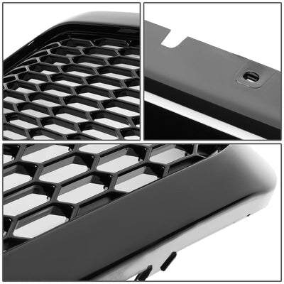 99-04 Ford F-250 F-350 F-450 F-550 Honeycomb Mesh Front Grille - Black