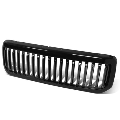 99-04 Ford F-250 F-350 F-450 F-550 Vertical Fence Style Grille - Black