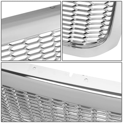 99-04 Ford F-250 F-350 F-450 F-550 Honeycomb Mesh Chrome Grille