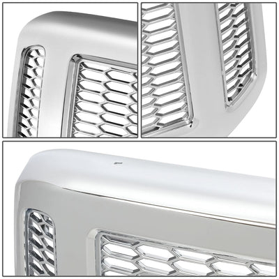 2005-2007 Ford F-250/F-350/F-450/F-550 Honeycomb Mesh Chrome Grille