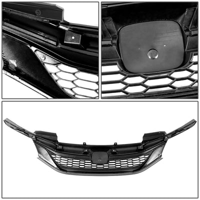 2016-2017 Honda Accord Honeycomb Mesh Grille - Black