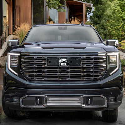 2022-2024 GMC Sierra 1500 Gloss Black Denali Style Front Hood Grille