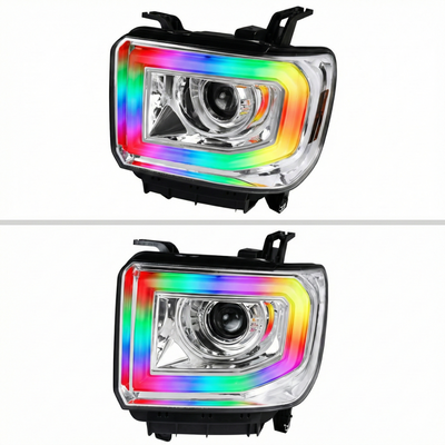NTXGlow RGB headlights (14 - 19 GMC Sierra 1500 / 2500 / 3500)